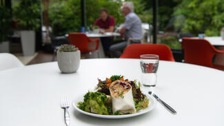 Mittagstisch im Casino (Foto: Frank Homann)