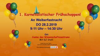 Karnevalistischer Frühschoppen im Wissenschaftszentrum Bonn